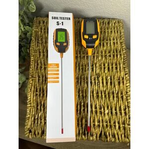 4-in-1 Soil‎ Tester /Soil Moisture/Plant Temperature/Sunlight Intensity/PH